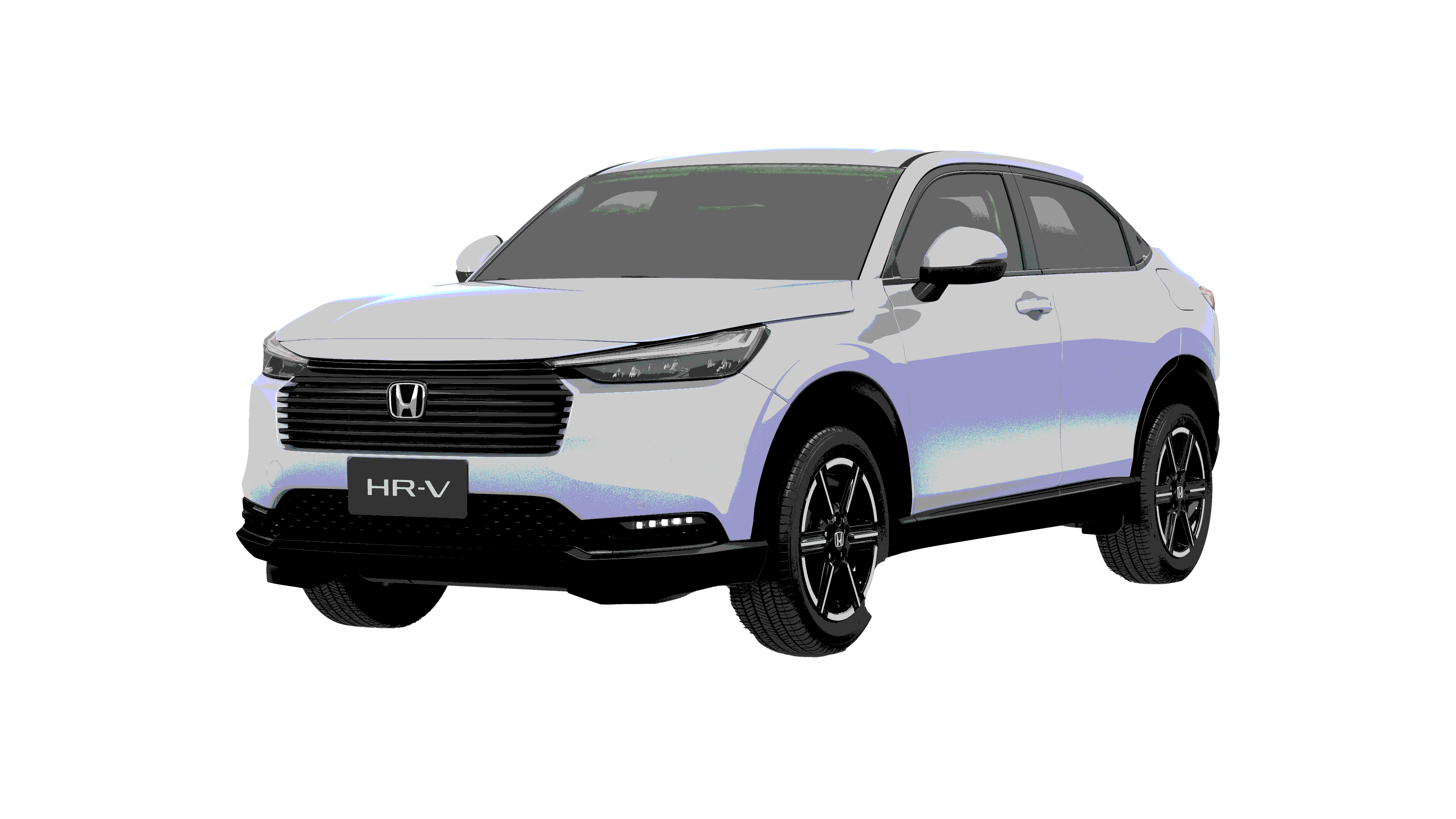 HONDA HR-V color Platinum White Pearl